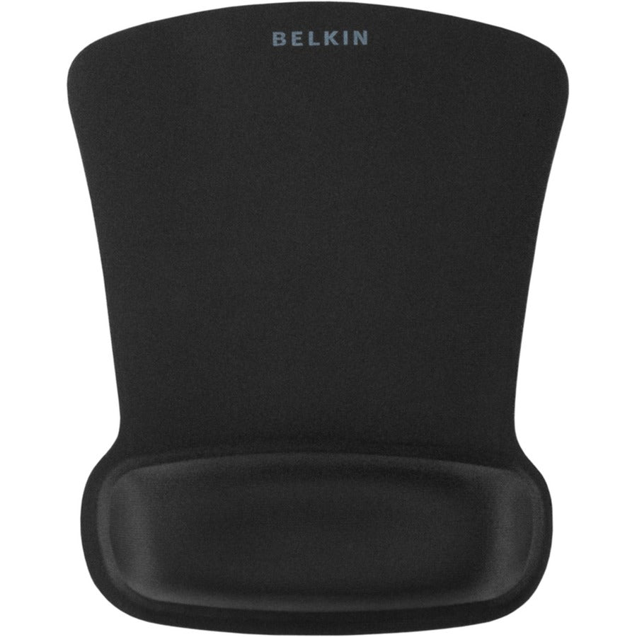 Belkin WaveRest Gel Mouse Pad, Black - Black - Gel - Mouse - 1