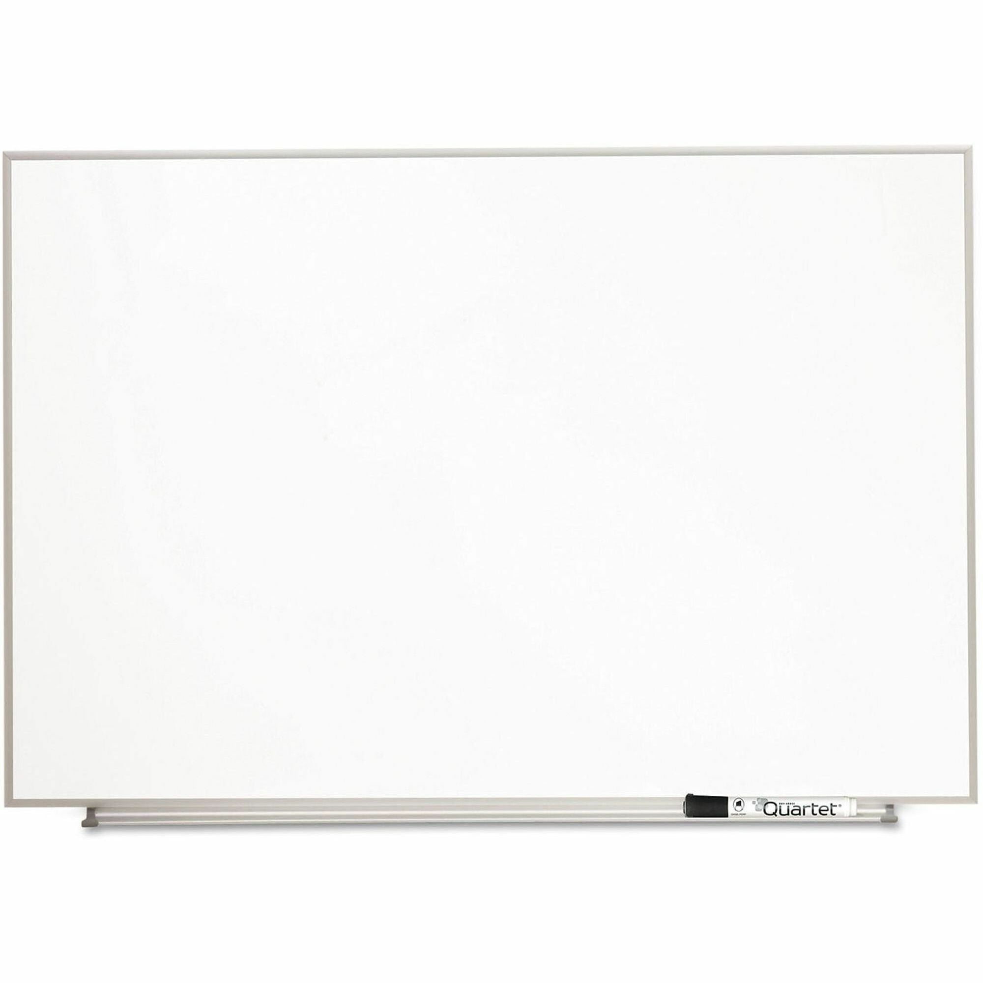 Quartet Matrix Whiteboard - 16" Board Height x 23" Board Width - White Surface - Magnetic, Durable - Silver Aluminum Frame - 1 Each