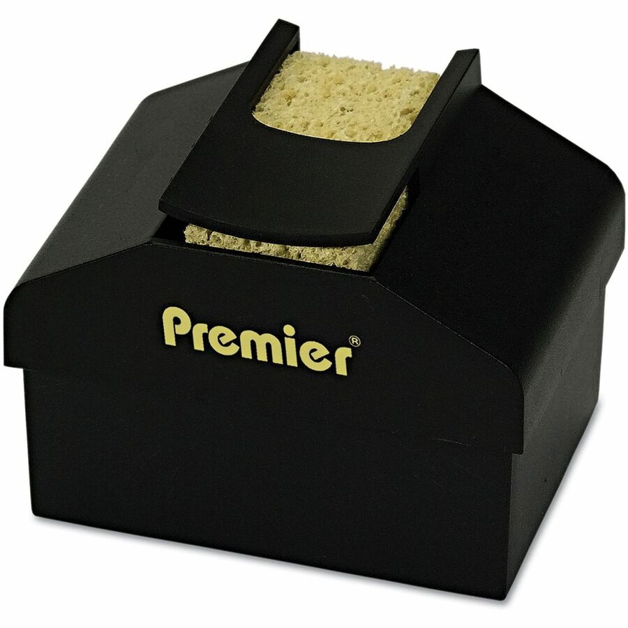Martin Yale Premier All-purpose AquaPad Moistener - Black - Mess-free - 1 Each