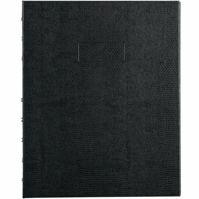 Blueline NotePro And Graphics Notebook, 7 7/16" x 9 1/2" , Black - Undated - Wire Bound - Black Cover