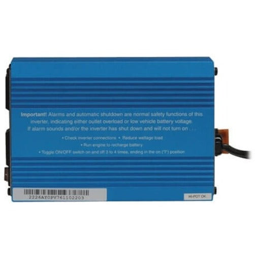 Tripp Lite series PowerVerter 375W Ultra-compact Inverter - Input Voltage: 12 V DC - Output Voltage: 120 V AC - Continuous Power: 375 W - TAA Compliant
