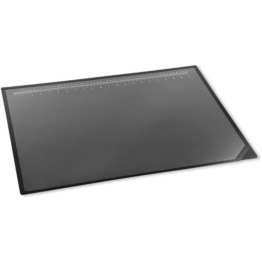 Artistic Logo Pad Desk Pad - 22" Width x 17" Depth - Rubber - Black