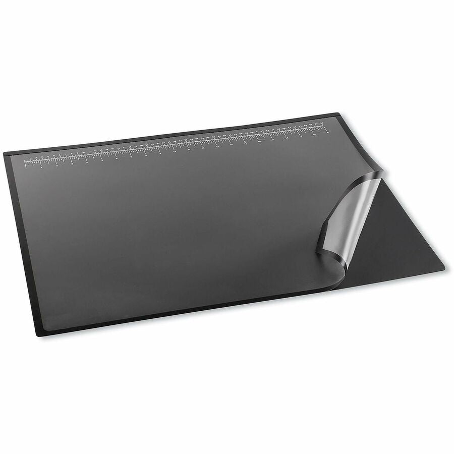 Artistic Logo Pad Desk Pad - 22" Width x 17" Depth - Rubber - Black