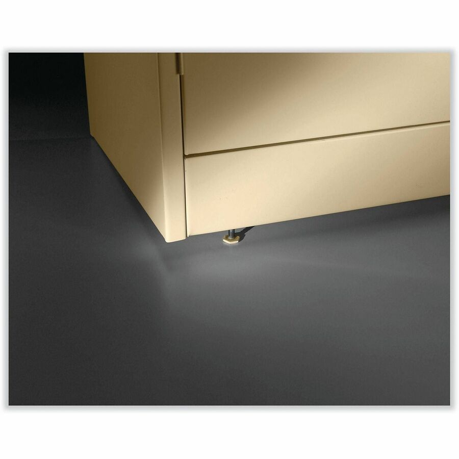 Tennsco Standard Black Storage Cabinet - 36" Width x 18" Depth x 72" Height - 5 x Shelf(ves) - 2 x Standard Door(s) - Heavy Duty, Adjustable Shelf, Locking Door, Hinged Door, Reinforced, Carrying Handle, Durable - Black - Powder Coated - Steel - Recycled