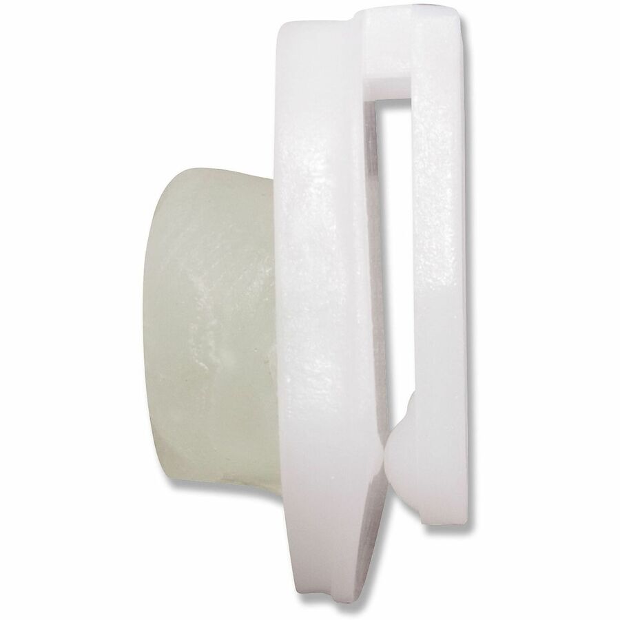 Advantus StikkiClips Adhesive Clips - for Paper, Notes, List, Artwork, Project, Schedule - White - 20 / Pack