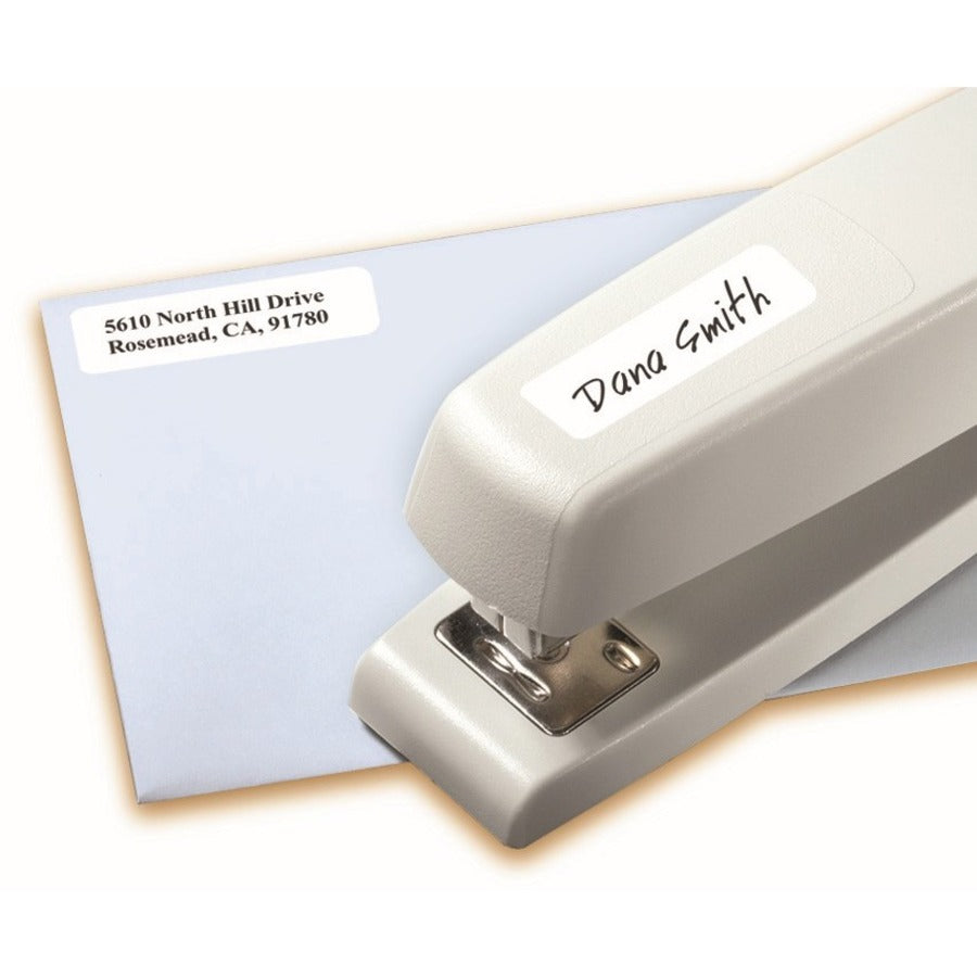 Avery® Removable Labels, Removable Adhesive, 1/2" x 1-3/4" , 840 Labels (5422) - 1/2" Height x 1 3/4" Width - Removable Adhesive - Rectangle - Laser, Inkjet - White - Paper - 20 / Sheet - 42 Total Sheets - 840 Total Label(s)