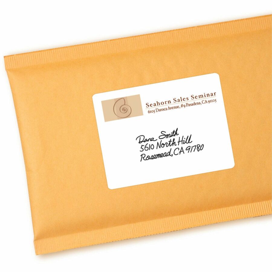 Avery® Removable Multi-Use ID Labels on Printable 4" x 6" Sheets - 3" Height x 4" Width - Removable Adhesive - Rectangle - Laser, Inkjet - White - Paper - Removable, Peel & Stick, Residue-free, Customizable, Adhesive - 2 / Sheet - 40 Total Sheets -...