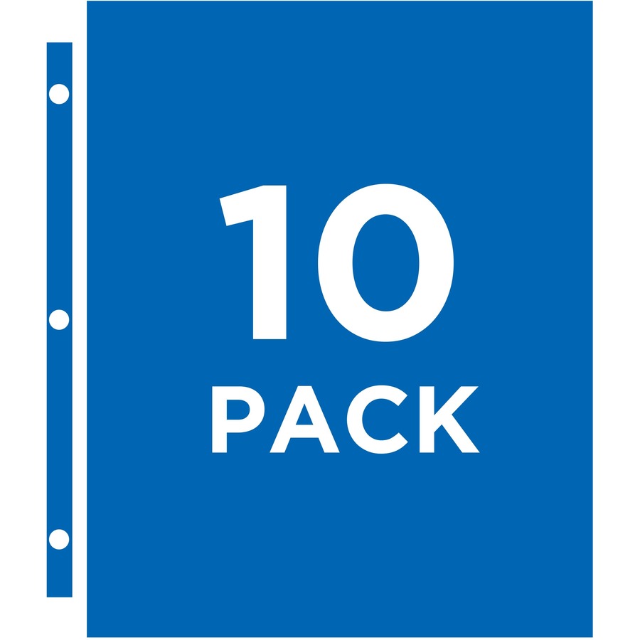 Avery® Clear Mixed Format Photo Album Pages, 10ct (13401) - 4" Width x 6" Length - 3-ring Binding