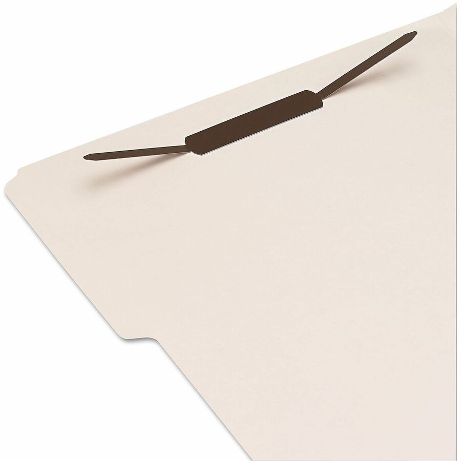 Universal Paper Fastener - 200 Sheet Capacity - Self-adhesive - Silver - Metal - 100 / Box