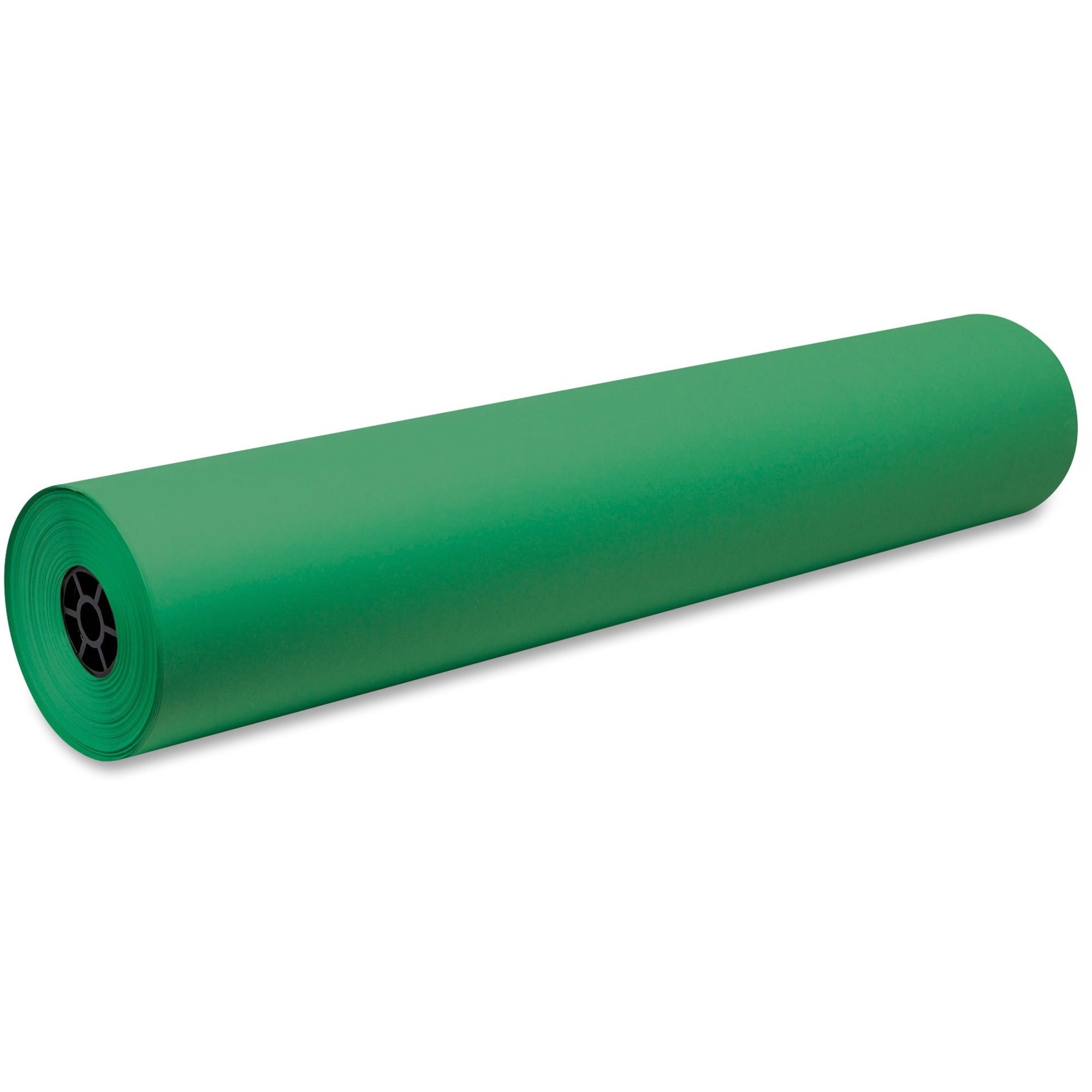 Decorol Flame-Retardant Art Paper Roll - Art, Classroom, Office, Banner, Bulletin Board - 7" Height x 36" Width x 1000 ft Length - Festive Green - Sulphite - 1 / Roll