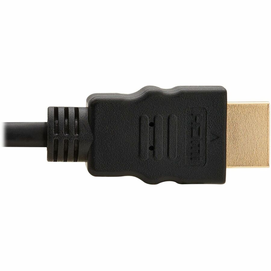 Tripp Lite series P568-003 HDMI Cable - 3 ft HDMI A/V Cable for iPad 2 - First End: 1 x HDMI Digital Audio/Video - Male - Second End: 1 x HDMI Digital Audio/Video - Male - 18 Gbit/s - Supports up to 3840 x 2160 - Shielding - Black