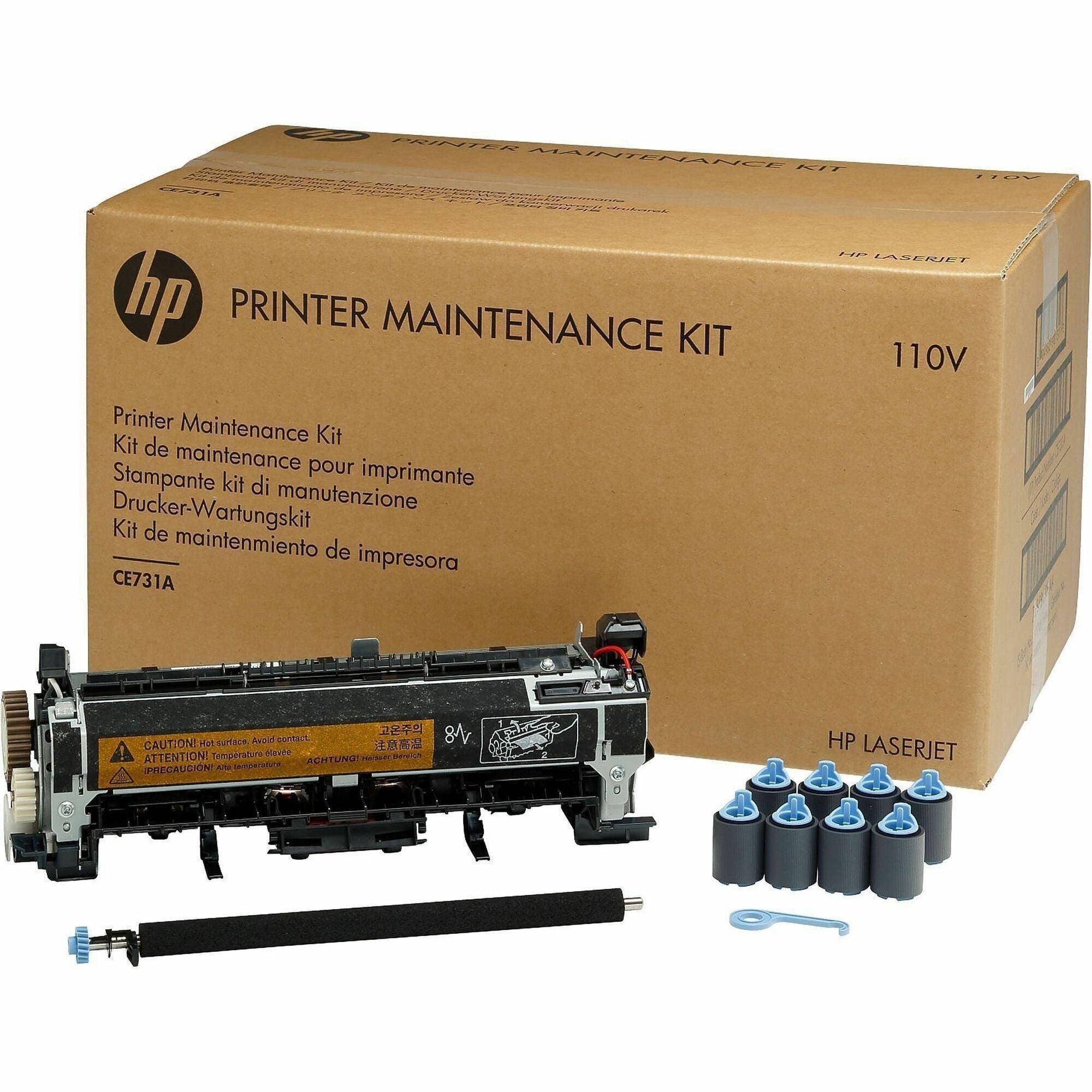 HP LaserJet CE731A 110V Maintenance Kit - 225000 Pages - Laser - Black