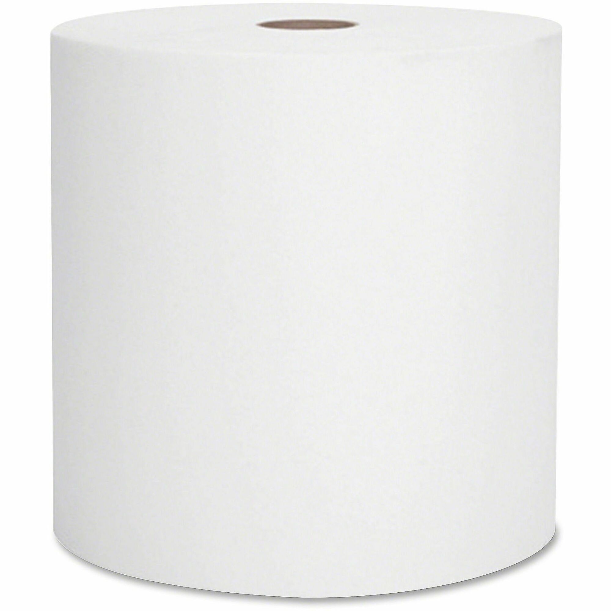 Scott Recycled Paper Towels - 2 Ply - 8" Width x 15" Length - White - Fiber - 12 Rolls Per Carton - 12 / Carton