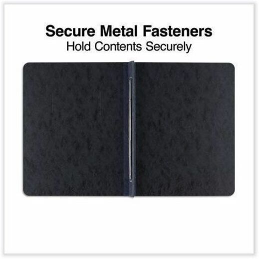 Universal Report Cover - 3" Folder Capacity - 8 1/2" x 11" - 500 Sheets Capacity - 1 x Double Prong Fastener(s) - Punched - 1 Each