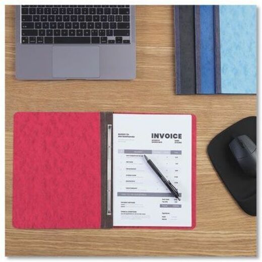 Universal Report Cover - 3" Folder Capacity - 8 1/2" x 11" - 500 Sheets Capacity - 1 x Double Prong Fastener(s) - Punched - 1 Each