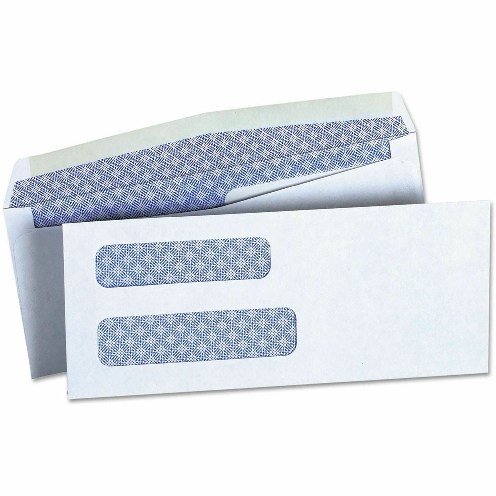 Universal Envelope - Business - #8 5/8 - 24 lb - Gummed - White - Paper Stock - 500 / Box