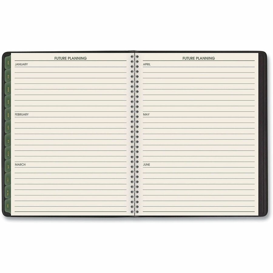 At-A-Glance Large Weekly/Monthly Desk Appointment Book - Medium - Julian Dates - Monthly, Weekly - 1 Year - January 2026 to December 2026 - 7:00 AM to 8:45 PM - Quarter-hourly, 7:00 AM to 5:30 PM - 1 Week, 1 Month Double Page Layout - 7" x 8 3/4" Sheet...