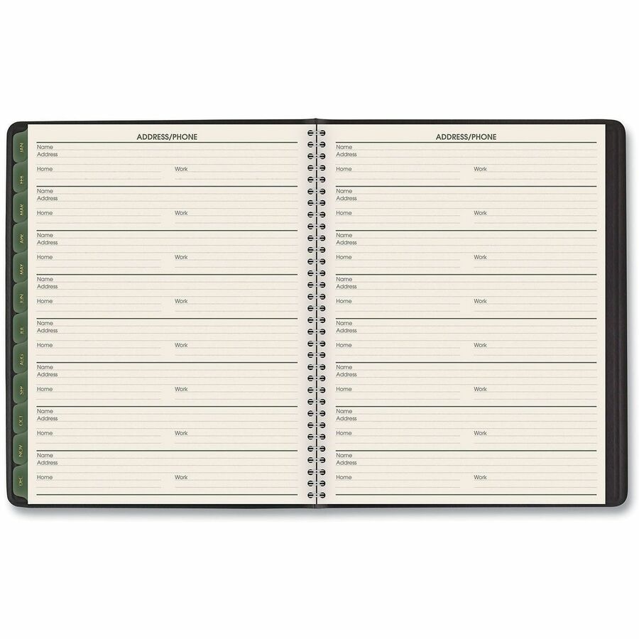 At-A-Glance Large Weekly/Monthly Desk Appointment Book - Medium - Julian Dates - Monthly, Weekly - 1 Year - January 2026 to December 2026 - 7:00 AM to 8:45 PM - Quarter-hourly, 7:00 AM to 5:30 PM - 1 Week, 1 Month Double Page Layout - 7" x 8 3/4" Sheet...