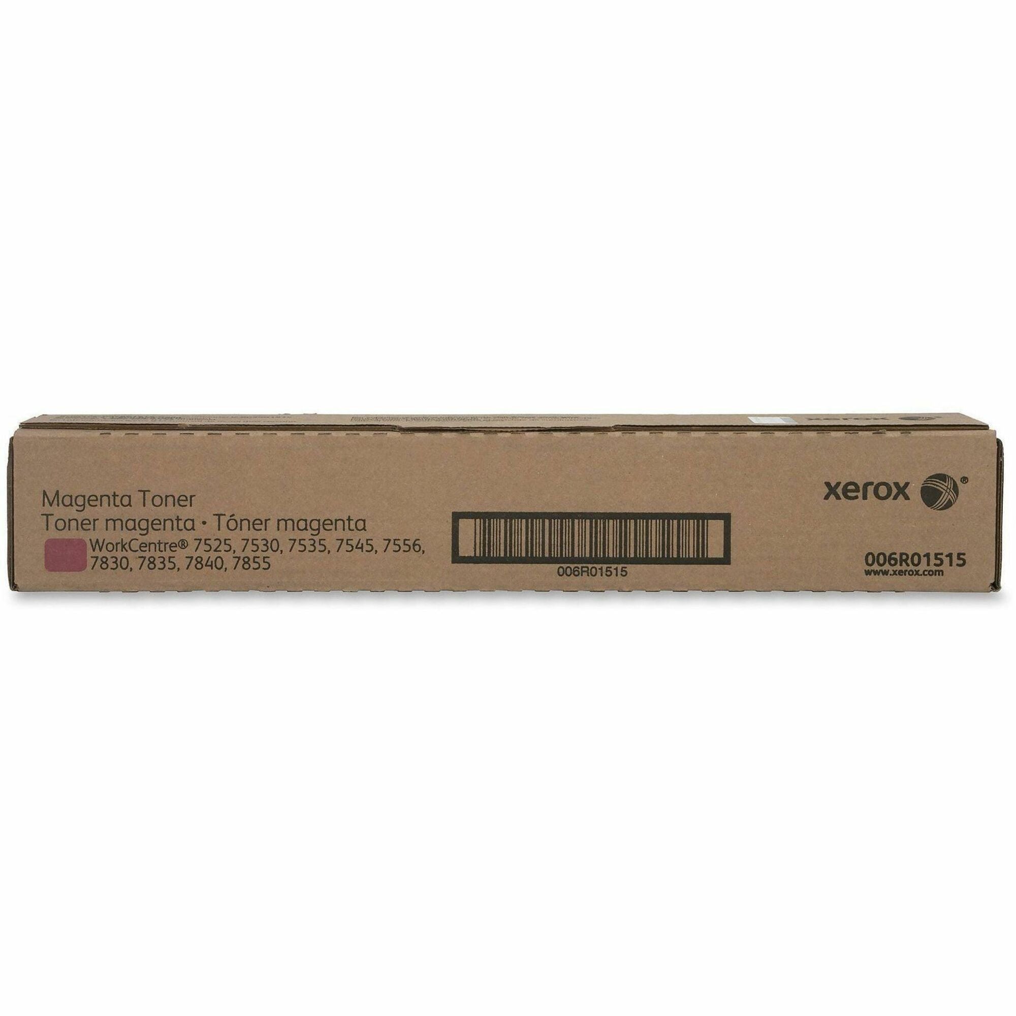 Xerox Original Laser Toner Cartridge - Magenta - 1 Each - 15000 Pages