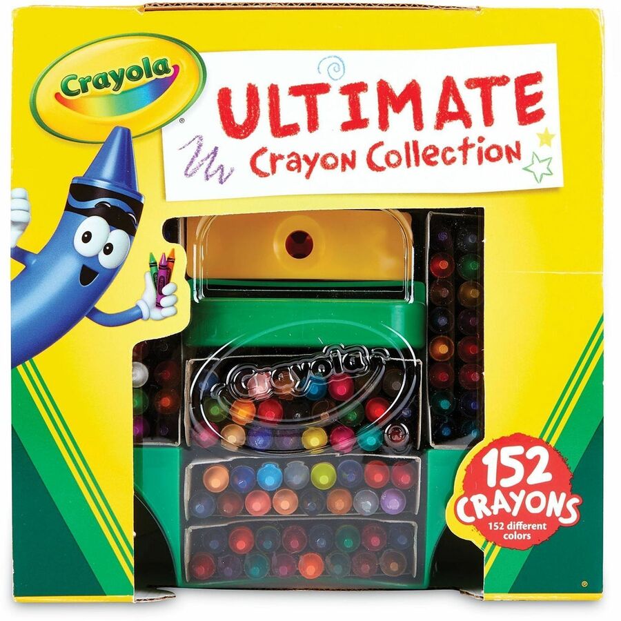 Crayola Ultimate 152 Crayon Collection - Assorted - 1 / Box