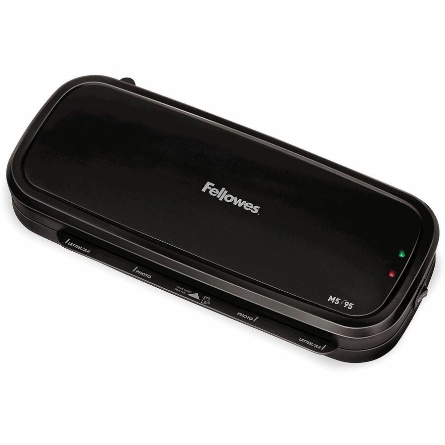 Fellowes M5-95 Laminator with Pouch Starter Kit - Pouch - 9.50" Lamination Width - 5 mil Lamination Thickness - 2.6" Height x 14" Width x 6.3" Depth
