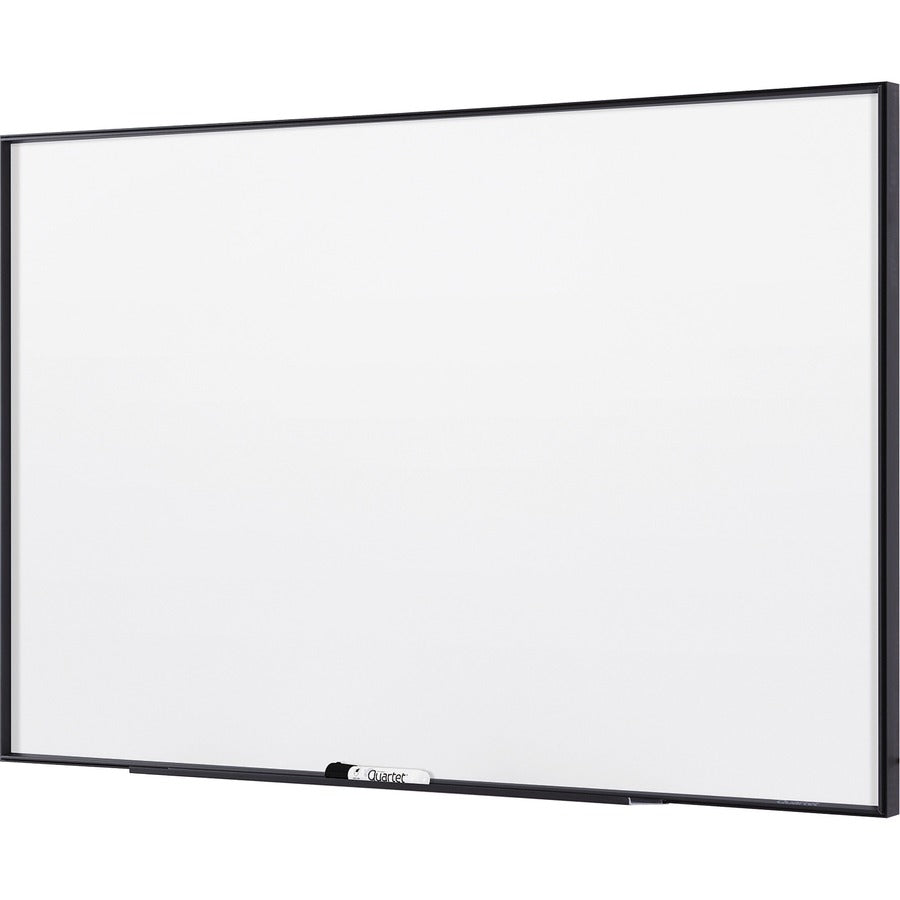 Quartet Fusion Nano-Clean Magnetic Dry-Erase Board - 48" (4 ft) Width x 36" (3 ft) Height - White Surface - Black Aluminum Frame - Horizontal/Vertical - Magnetic - 1 Each