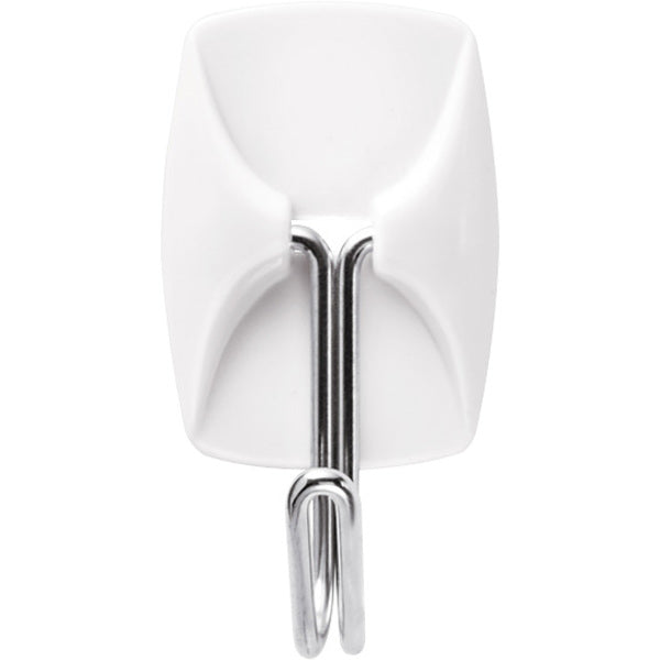 Command Strips 1/2 lb Small Wire Hooks - 8 oz (226.8 g) Capacity - for Utensil - White - 3 / Pack