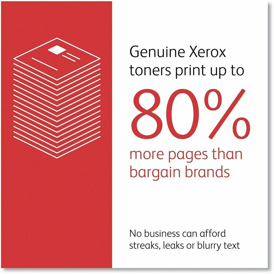 Xerox Original Extra High Yield Laser Toner Cartridge - Black Pack - 15000 Pages