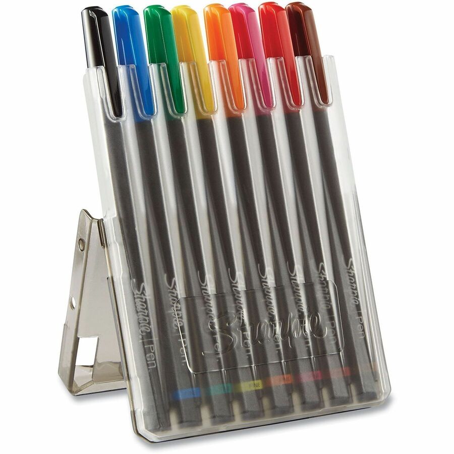 Sharpie Fine Point Art Pen - Fine Pen Point - Assorted Ink - 8 / Set