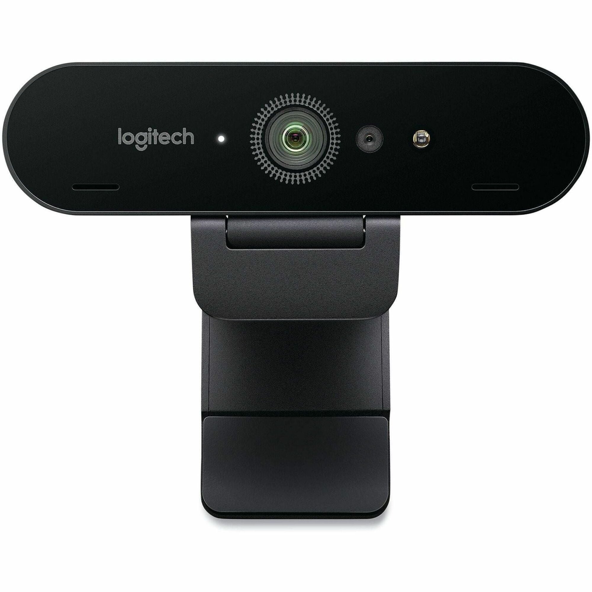 Logitech BRIO Webcam - 90 fps - Black - USB 3.0 - 4096 x 2160 Video - Auto-focus - Clip, Tripod Mount - 5x Digital Zoom - Microphone - For Notebook, Monitor