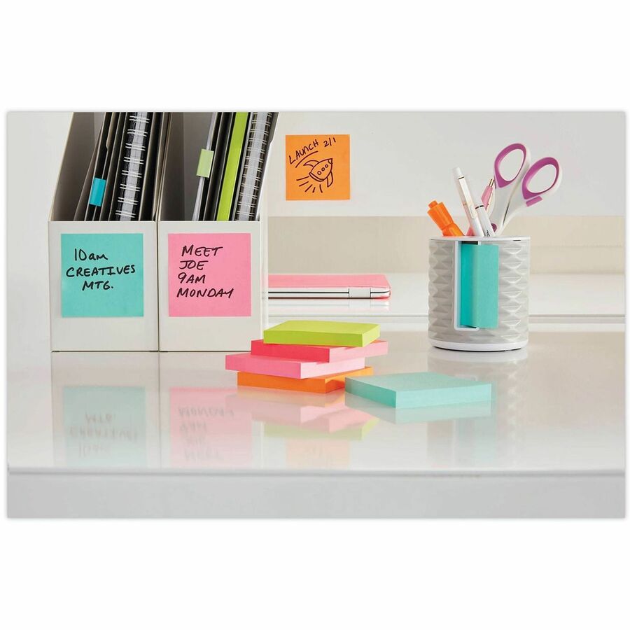 Post-it® Dispenser Notes - 3" x 3" Note - Gray