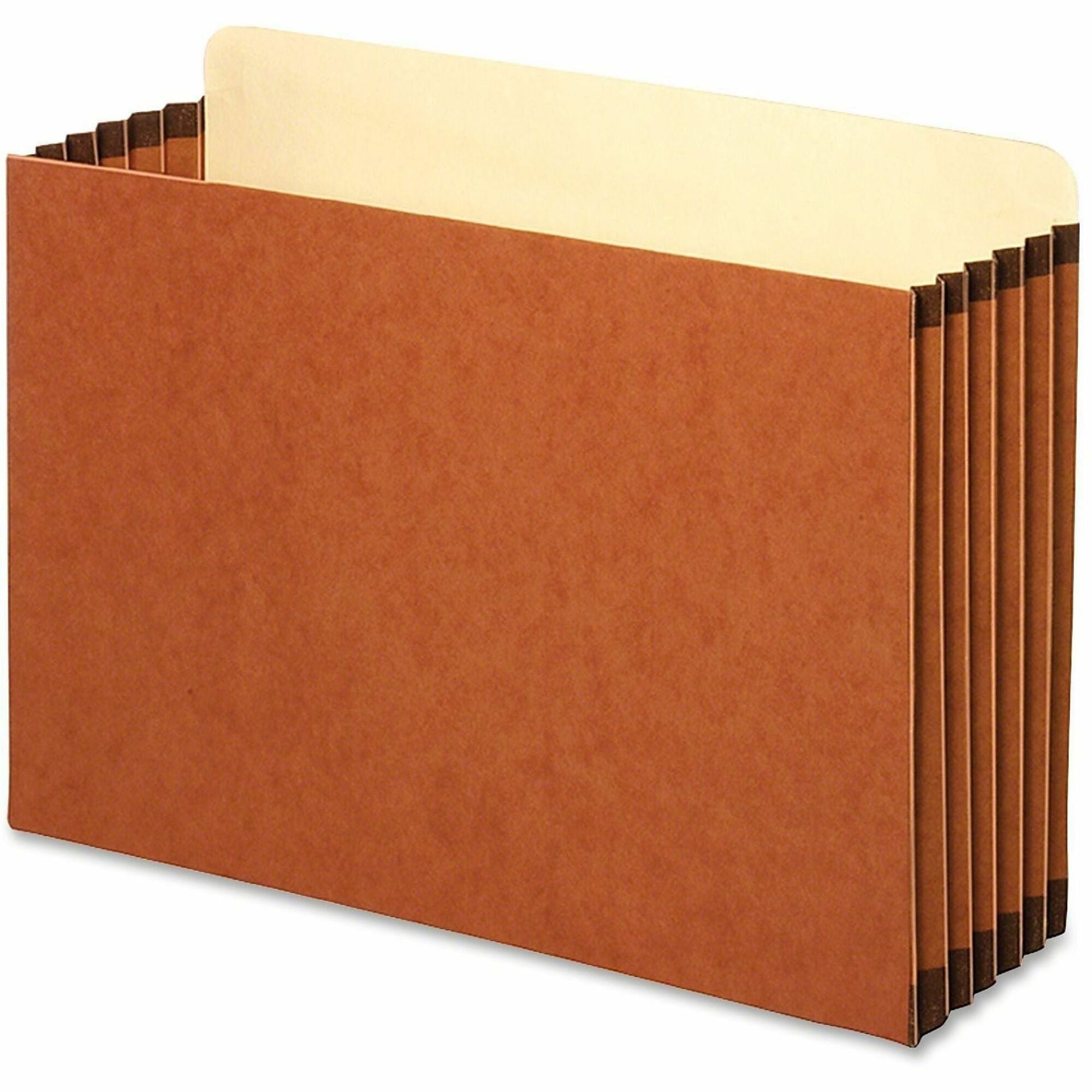 Pendaflex Straight Tab Cut Legal Recycled File Pocket - 5 1/4" Folder Capacity - 8 1/2" x 14" - 1050 Sheets Capacity - 5 1/4" Expansion - Top Tab Location - Brown - 10 / Box