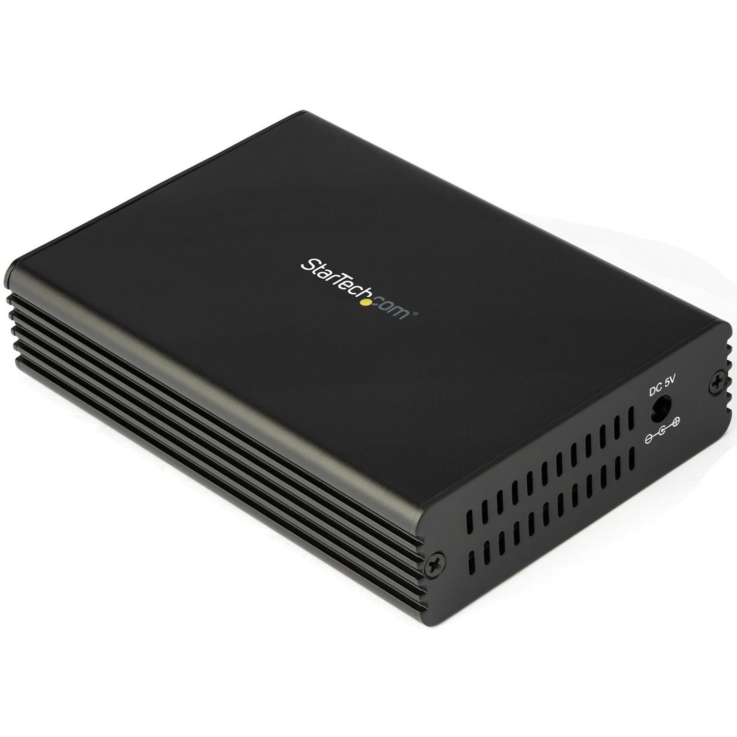 StarTech.com 10Gb Ethernet Fiber Media Converter with Open SFP+ Slot - 1 x Network (RJ-45) - Single-mode, Multi-mode - 10 Gigabit Ethernet - 10GBase-T, 10GBase-SR, 10GBase-LR, 10GBase-ER, 10GBase-LW, 10GBase-EW, 10GBase-R, 10GBase-SW - 40 km - 1 x Expa...