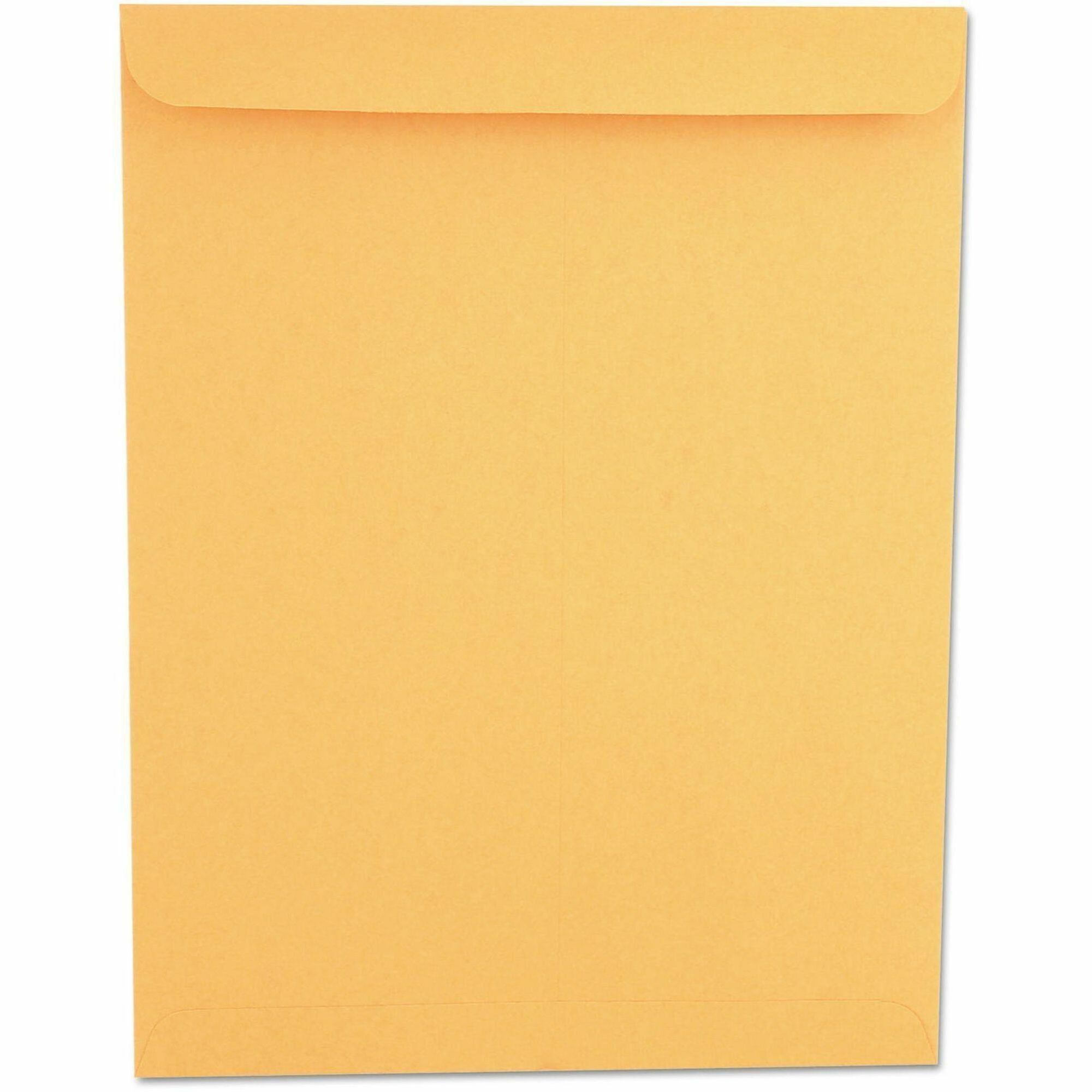 Universal Envelope - Catalog - #13 1/2 - 28 lb - Gummed - Brown Kraft - Kraft Paper - 250 / Box