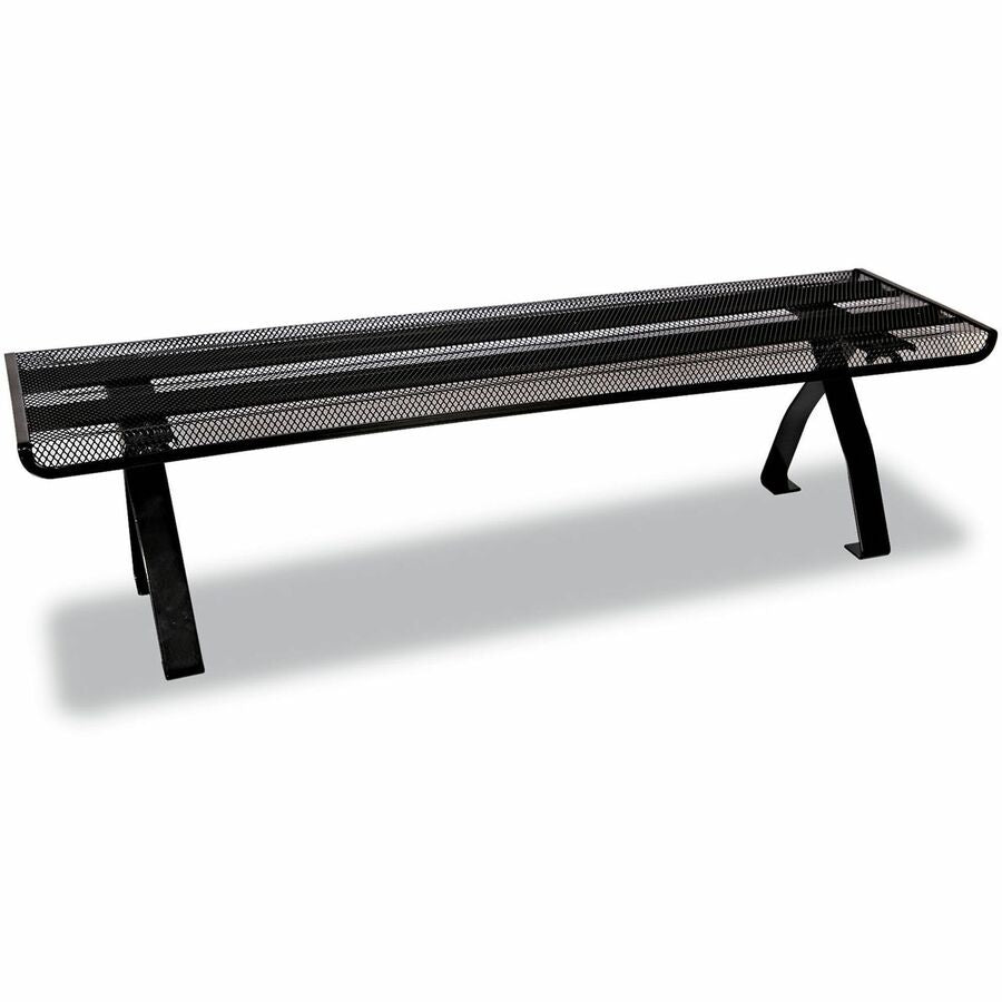Universal Mesh Off-Desk Shelf, 26.13 x 7 x 7, Black - 1 Shelf(ves) - 7" Height x 26.13" Width x 7" Depth - Black - Steel Mesh - 1 Each