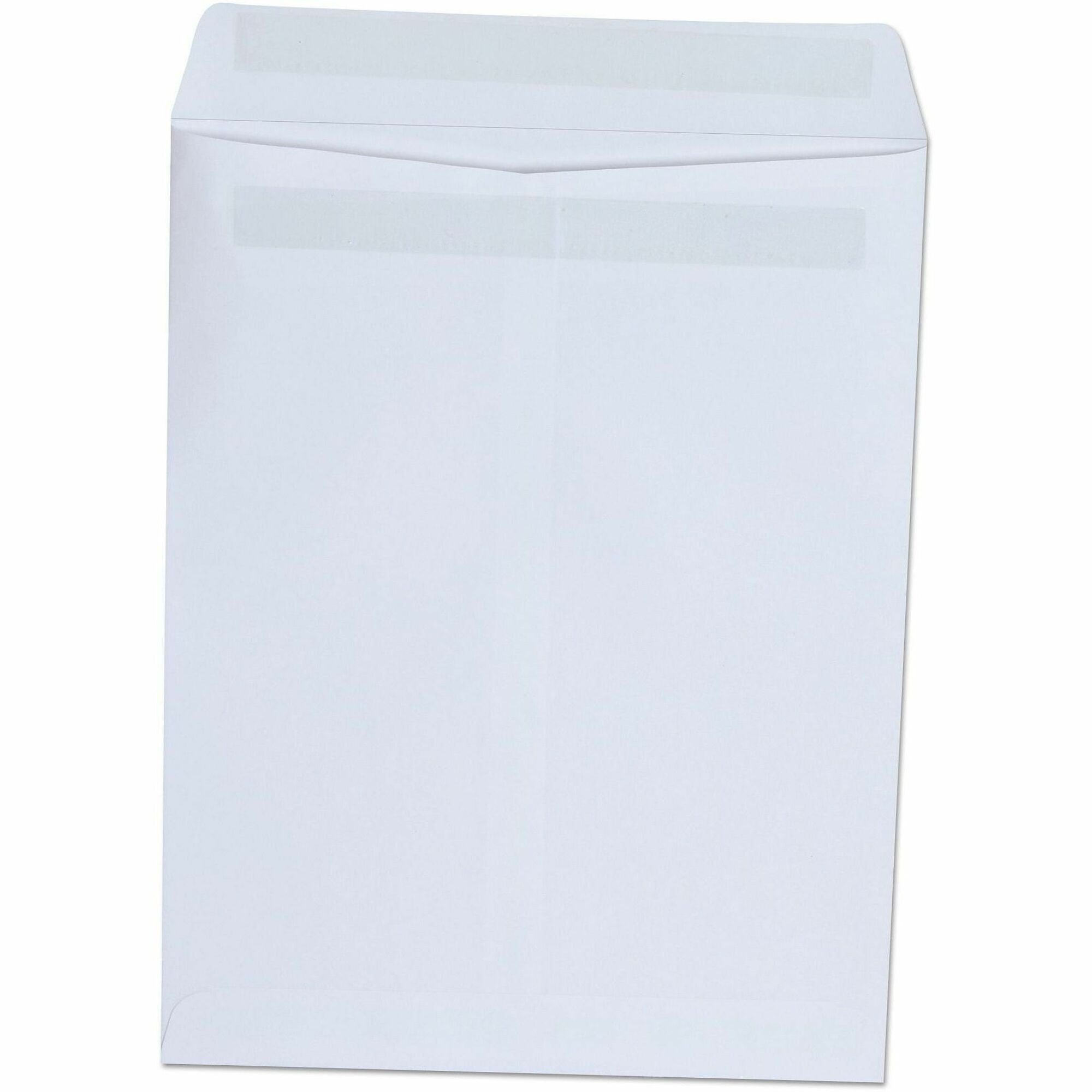 Universal Envelope - Catalog - #10 1/2 - 28 lb - Self Adhesive - White - Paper Stock - 100 / Box