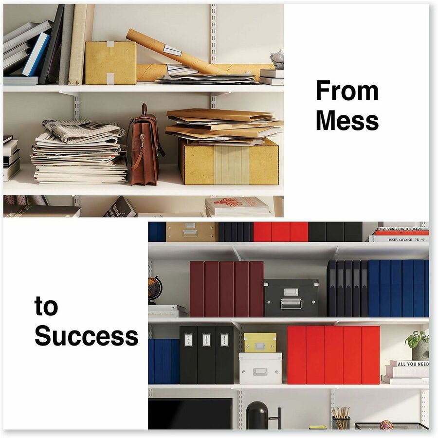 Universal Ring Binder - 1 1/2" Binder Capacity - Letter - 8 1/2" x 11" Sheet Size - 375 Sheet Capacity - 3 Ring(s) - Fastener(s): Ring - Pocket(s): 2, Inside Front & Back - Polypropylene - Black - Non-stick - 1 Each