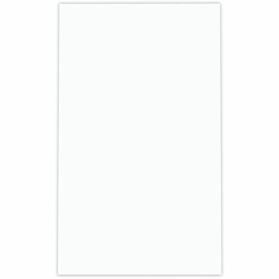 Universal Scratch Pads, Unruled, 3 x 5, White, 100 Sheets, 12/Pack - 1 Subject(s) - 100 Sheets - Plain - Glued - Unruled Front Ruling - 16 lb Basis Weight - 5" Height x 3" Width - White Paper - 12 / Pack