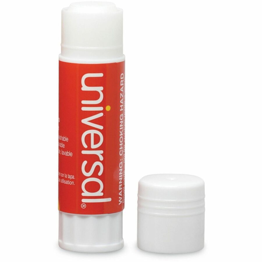 Universal Glue Stick - 0.74 oz - Clear - 12 / Pack