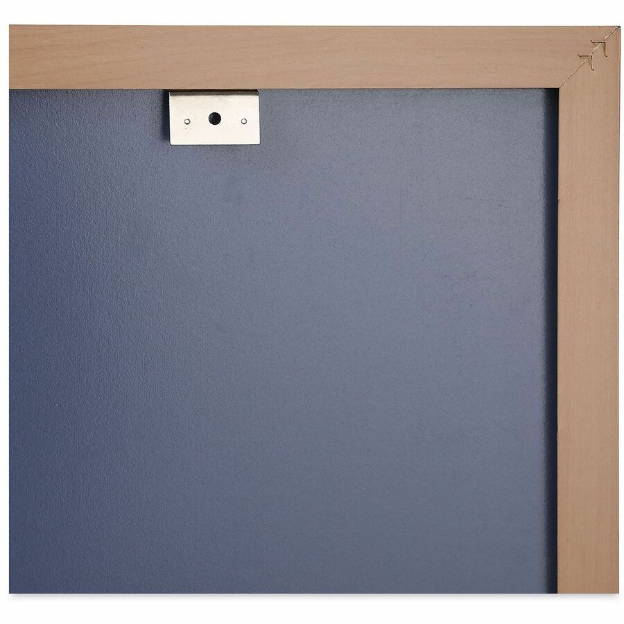 Universal Dry Erase Board - 48" (4 ft) Width x 36" (3 ft) Height - White Melamine Surface - Oak Medium Density Fiber (MDF) Frame - 1 Each