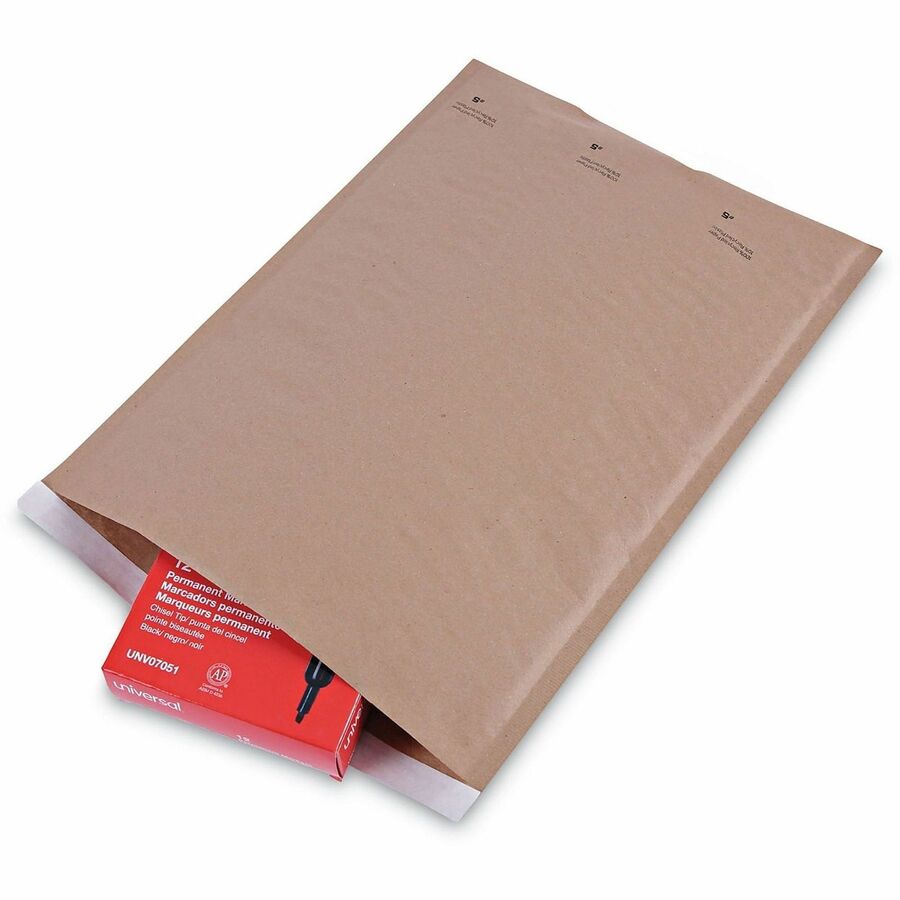 Universal Mailer - Bubble - #5 - Self Adhesive - Natural Kraft - Kraft Paper - 80 / Carton
