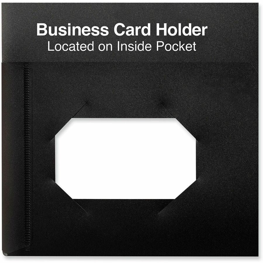 Universal Pocket Folder - 11" x 8 1/2" - 100 Sheets Capacity - 2 Pocket(s) - 10 Pack