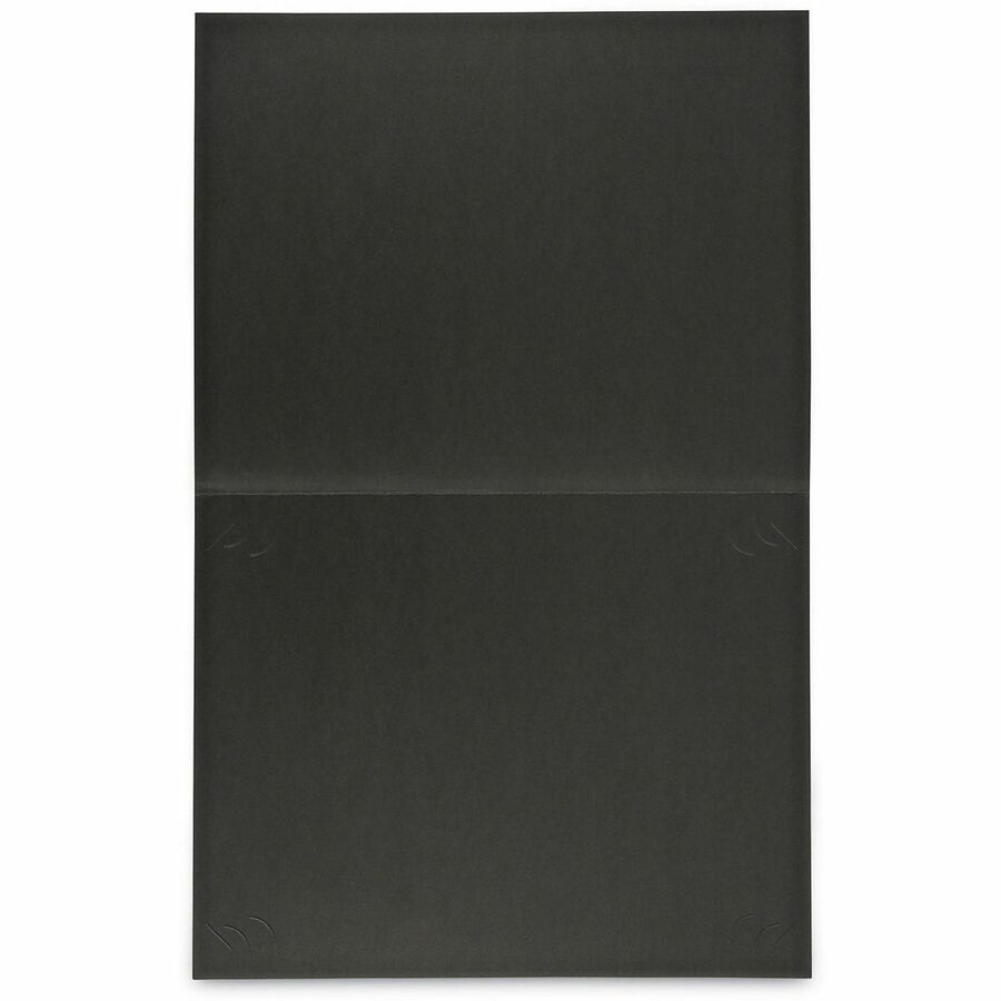 Universal Letter, A4 Certificate Holder - 8" x 10" , 8" x 10" , 8" x 10" - Paper - Black - 6 Pack