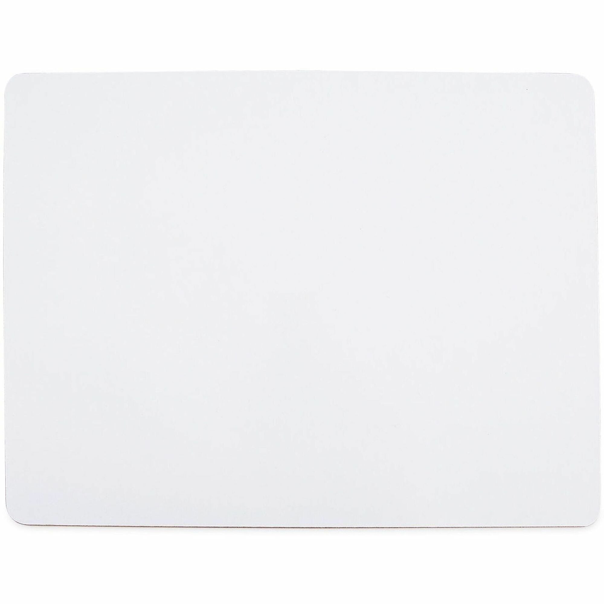 Universal Lap/Learning Dry-Erase Board, 11.75" x 8.75" , White Surface, 6/Pack - 11.8" (1 ft) Width x 8.8" (0.7 ft) Height - White Melamine Surface - 6 / Pack