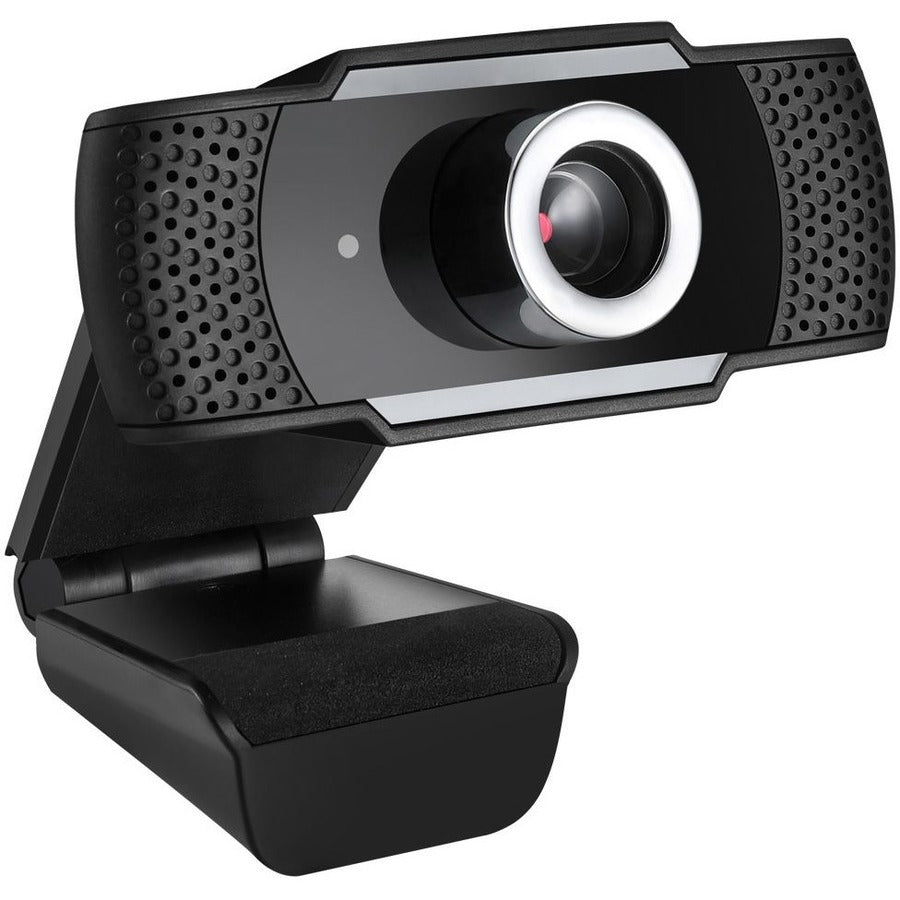 Adesso CyberTrack CyberTrack H4 Webcam - 2.1 Megapixel - 30 fps - Black - USB 2.0 - 1920 x 1080 Video - CMOS Sensor - Manual Focus - Microphone - For Computer, Notebook, Smart TV