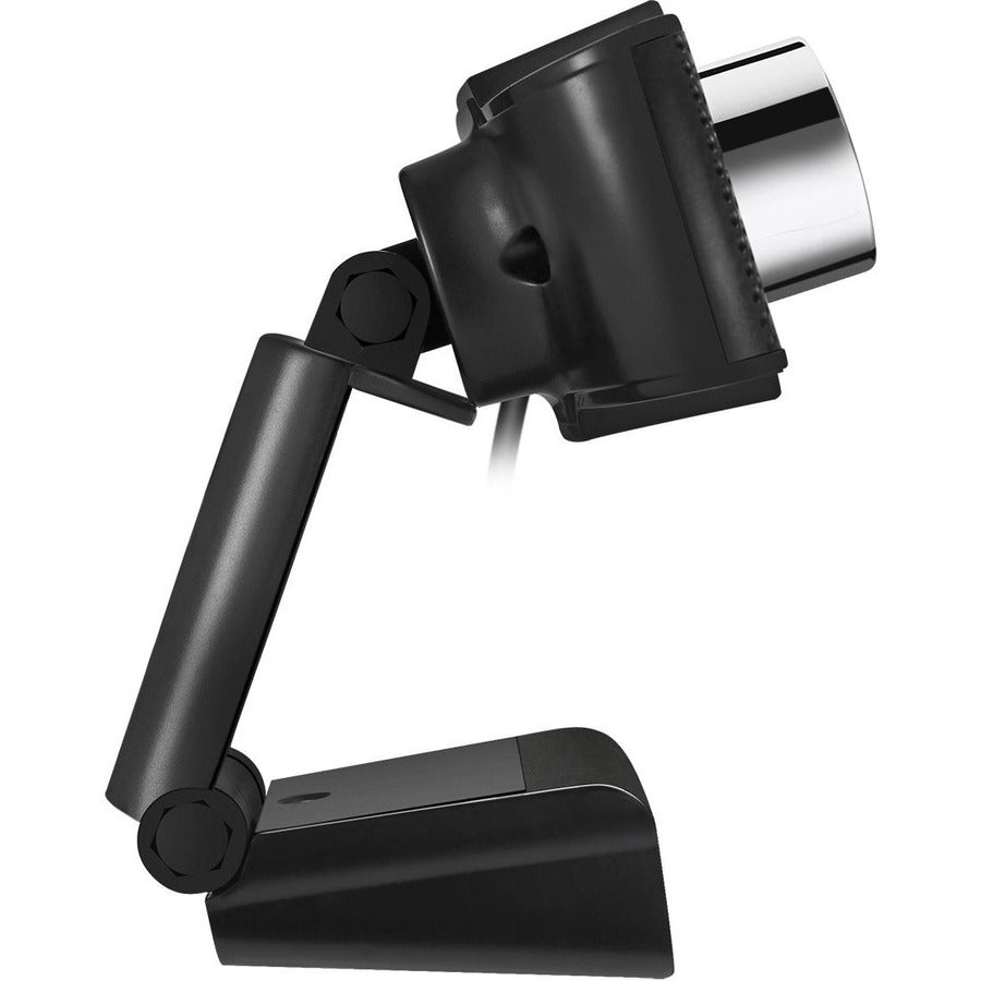 Adesso CyberTrack CyberTrack H4 Webcam - 2.1 Megapixel - 30 fps - Black - USB 2.0 - 1920 x 1080 Video - CMOS Sensor - Manual Focus - Microphone - For Computer, Notebook, Smart TV