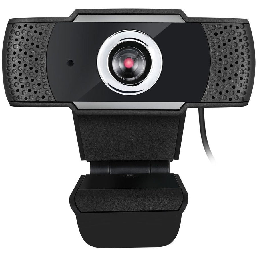 Adesso CyberTrack CyberTrack H4 Webcam - 2.1 Megapixel - 30 fps - Black - USB 2.0 - 1920 x 1080 Video - CMOS Sensor - Manual Focus - Microphone - For Computer, Notebook, Smart TV
