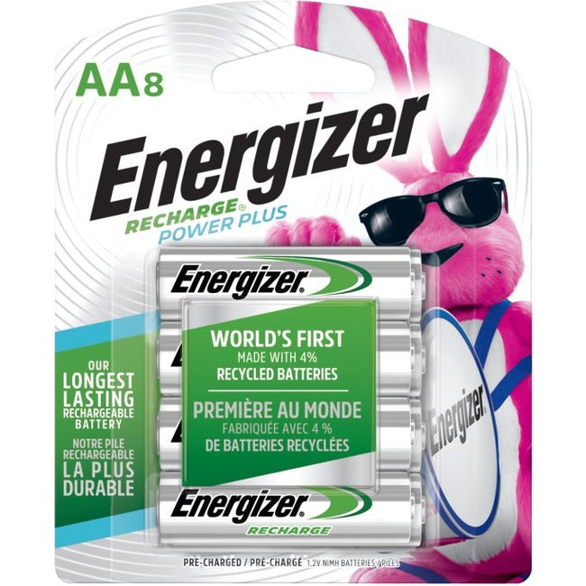 Energizer AA Nickel Metal Hydride Battery - For Multipurpose - Battery Rechargeable - AA - 2300 mAh