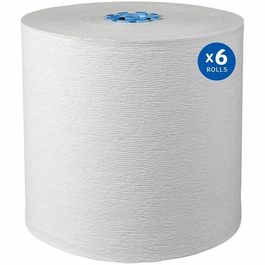 Kleenex Paper Towel - 1 Ply - 7.50" Width x 700 ft Length - 1 3/4" Core - White - Paper - 6 / Case
