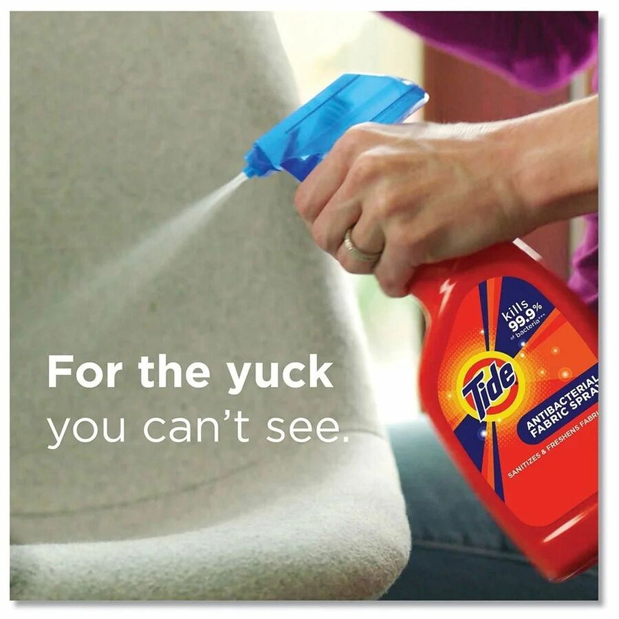 Tide Antibacterial Fabric Spray, 22 Fl Oz - Ready-To-Use - 22 fl oz (0.7 quart) - Anti-bacterial - 1 Each